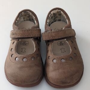 Clarks Tan Kids Dress Shoes